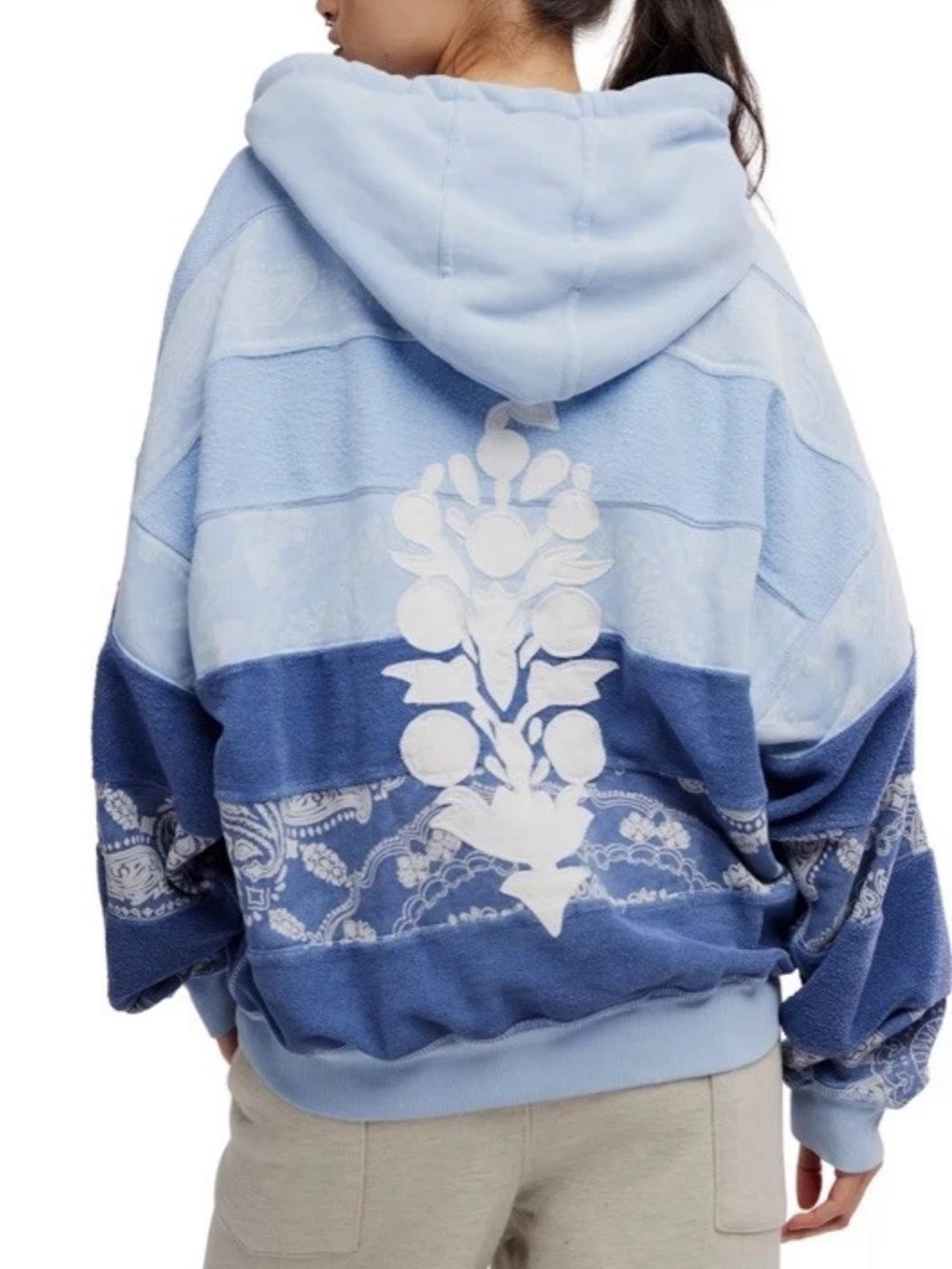 NWT FP Movement Final Call Bandana Logo Hoodie Medium M Free People $168